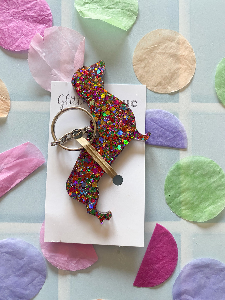 Dachshund Keyring