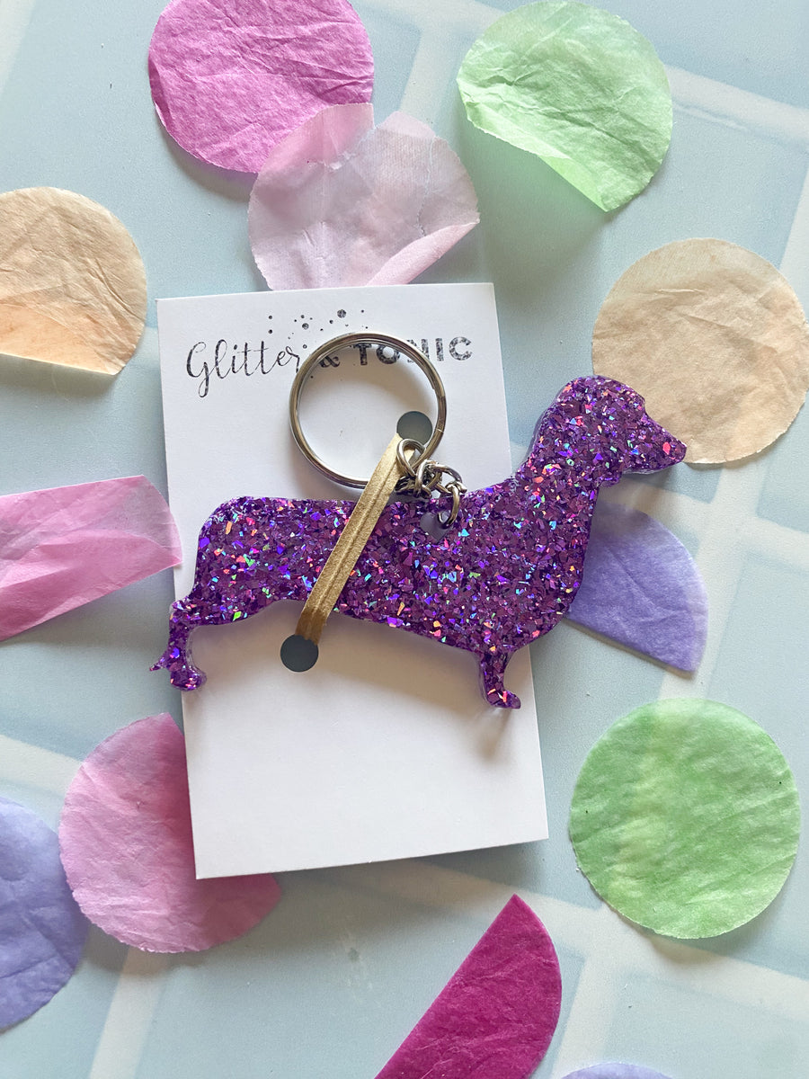 Dachshund Keyring