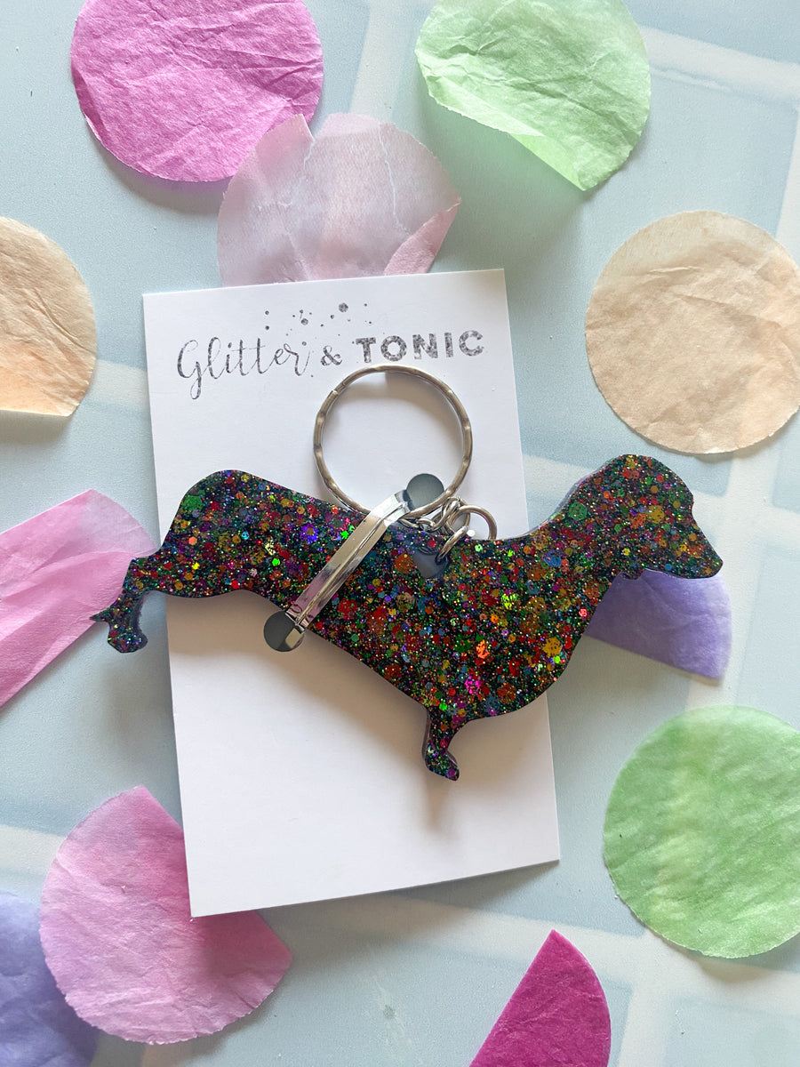 Dachshund Keyring