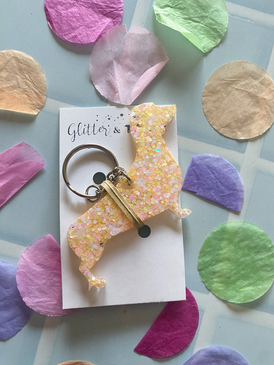 Dachshund Keyring