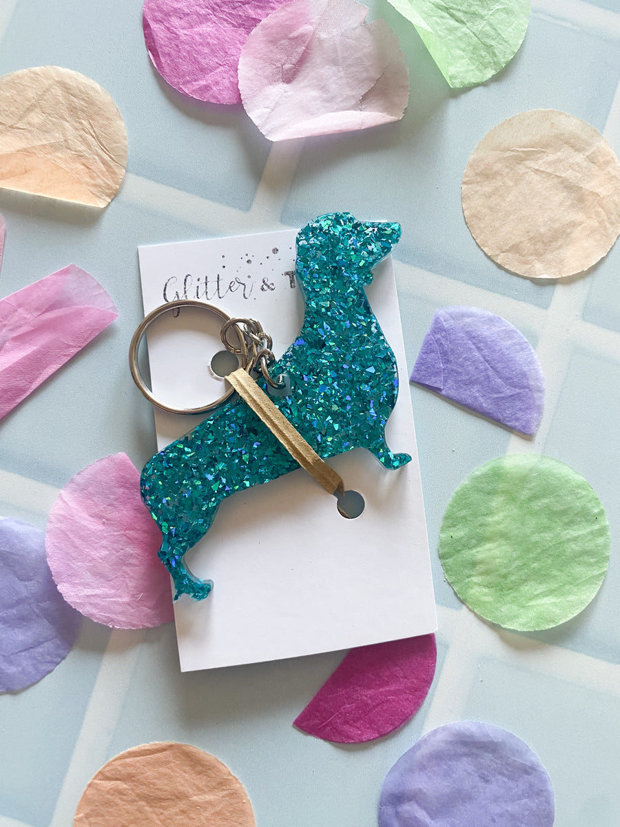 Dachshund Keyring
