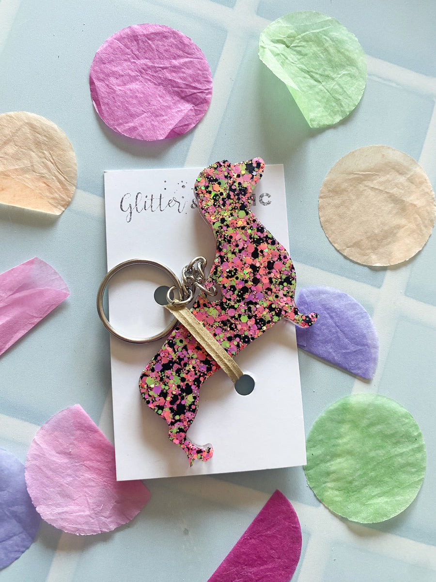 Dachshund Keyring