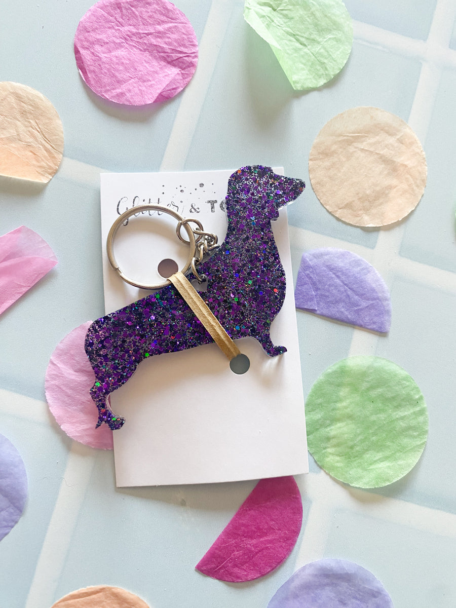 Dachshund Keyring