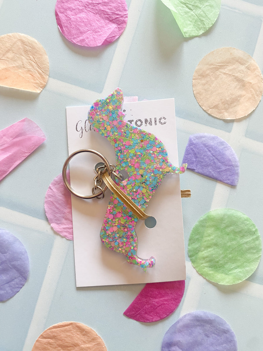 Dachshund Keyring