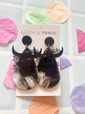 Cowhide Dangles