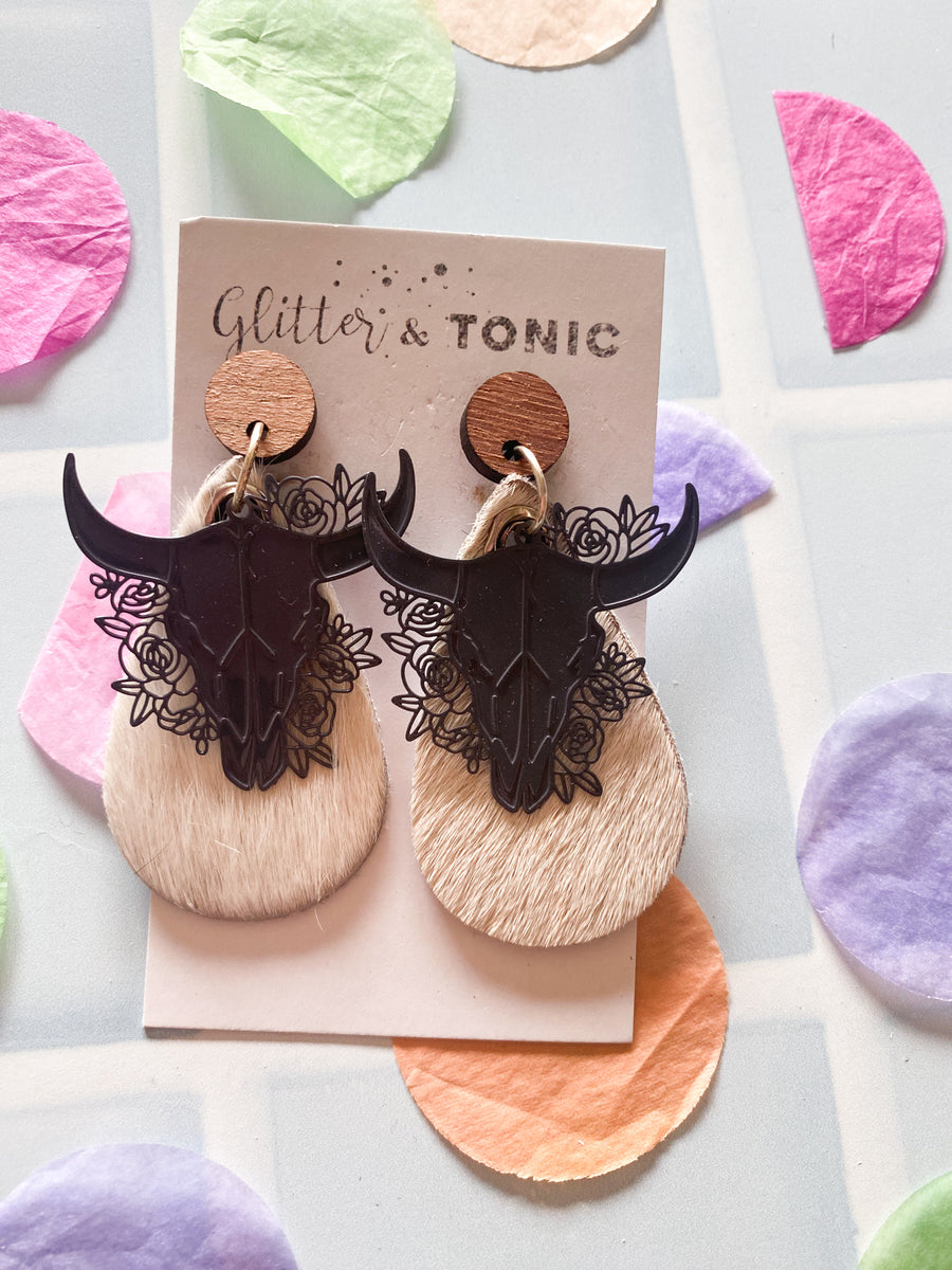 Cowhide Dangles