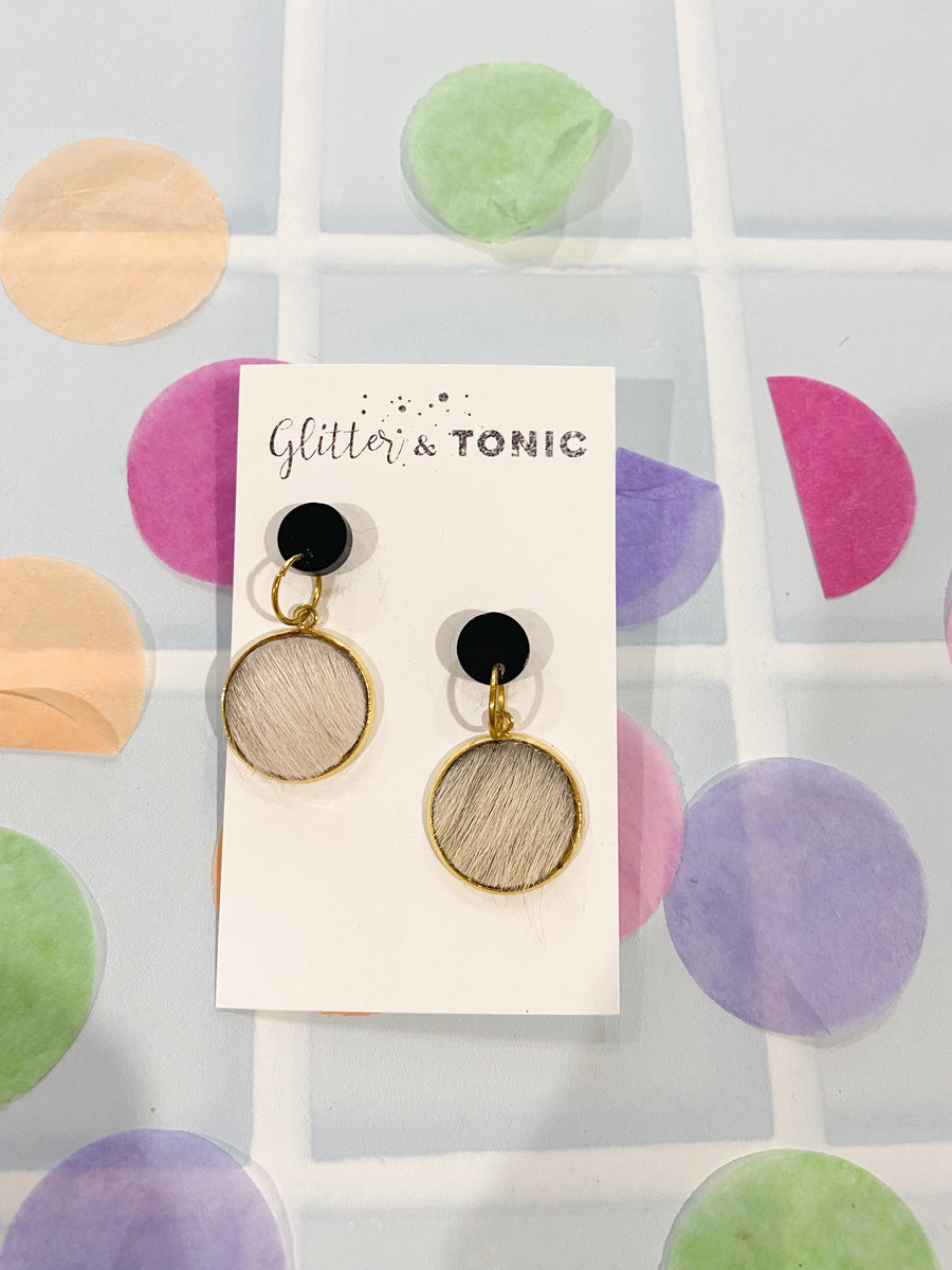 Cowhide Dangles