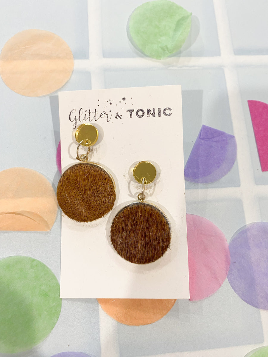 Cowhide Dangles