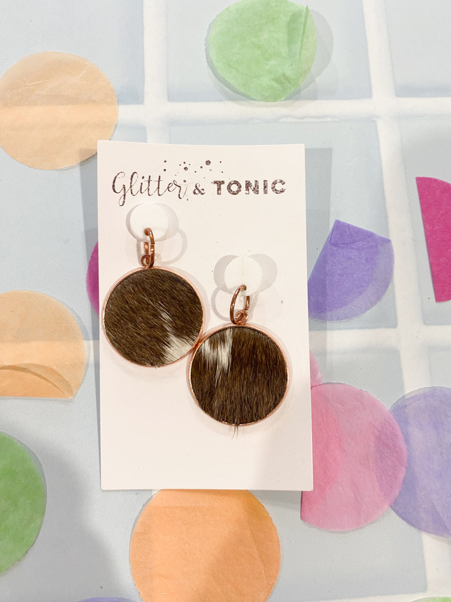 Cowhide Dangles