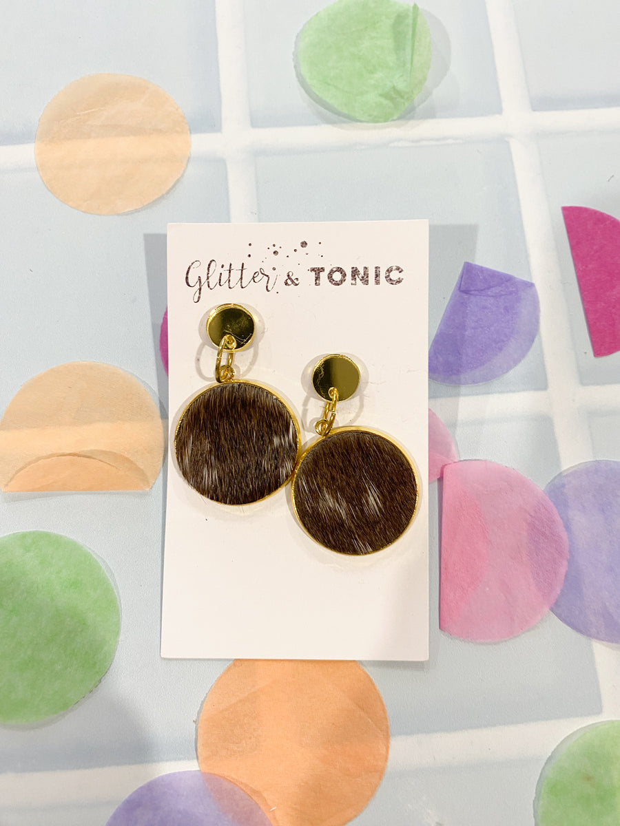 Cowhide Dangles