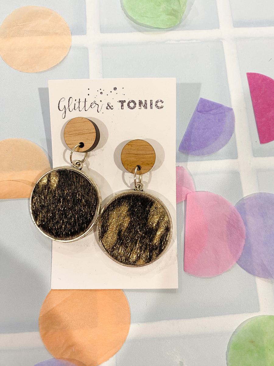 Cowhide Dangles