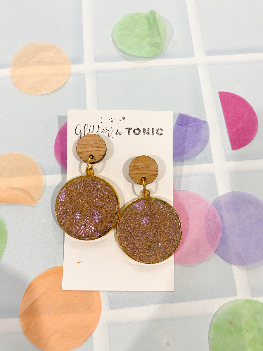 Cowhide Dangles