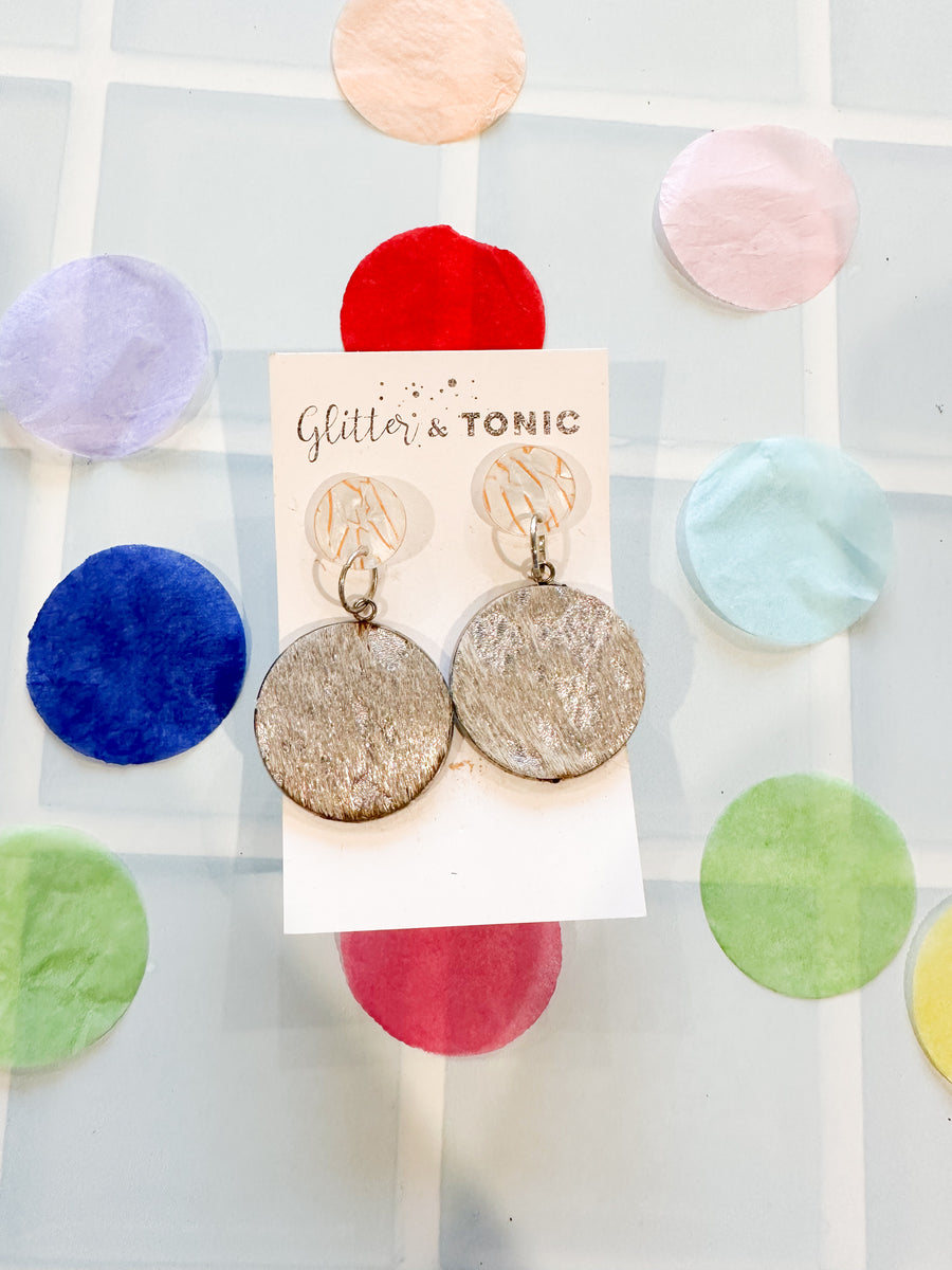 Cowhide Dangles