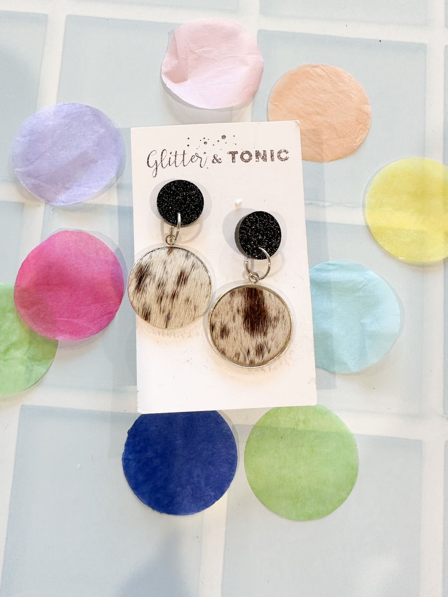Cowhide Dangles